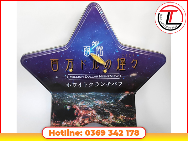 Hộp Kẹo Bằng Thiếc
